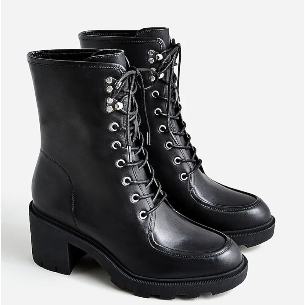 J Crew Combat Ankle Boots